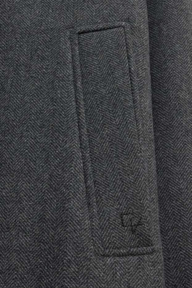 Uomo - Cappotto - grigio scuro