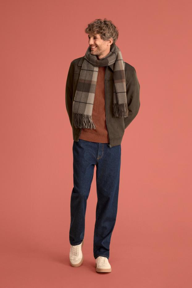 Home - Straight Jeans - Flex Jog Denim - LYCRA® - negre