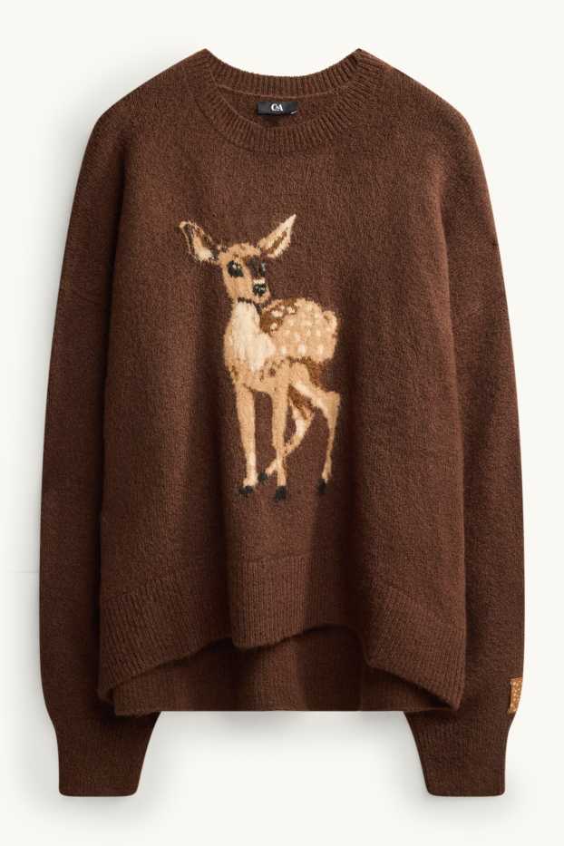 Femmes - Pull - marron