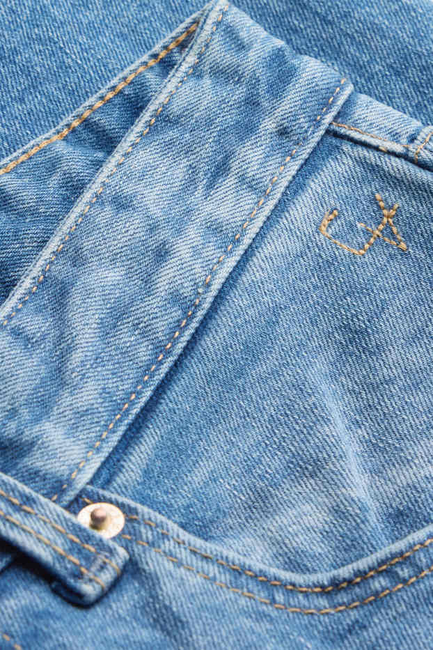 Damen - Straight Jeans - High Waist - Selvedge - jeansblau