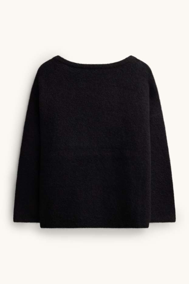 Femei - Pulover - negru