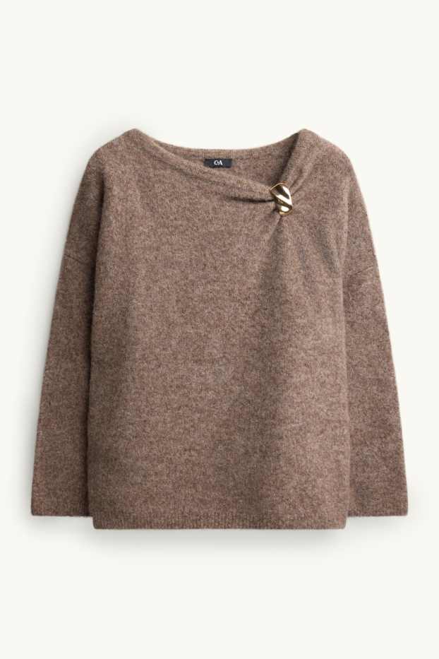 Women - Jumper - light brown