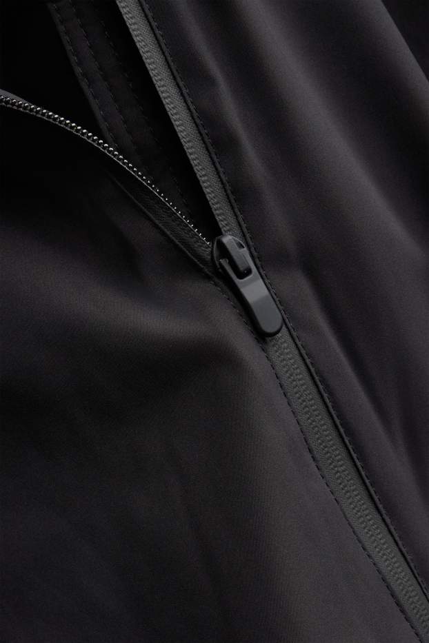 Femmes - Veste hardshell avec capuche - imperméable - noir