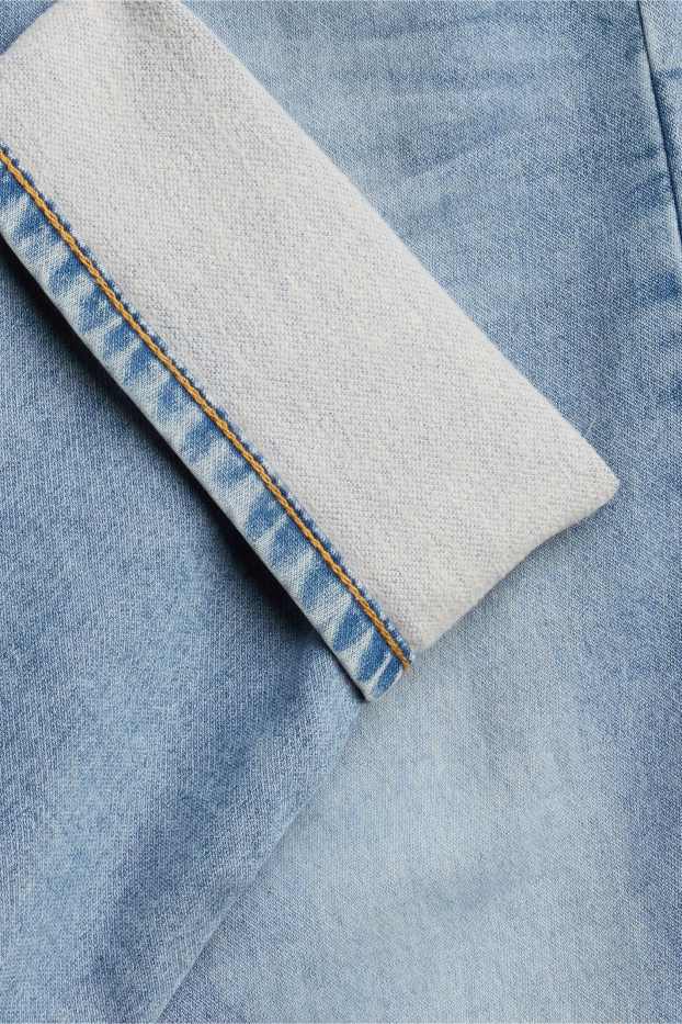 Děti - chlapci - Straight jeans - termo džíny - LYCRA® - džíny - modré