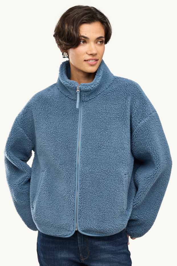 Femmes - Veste en polaire - bleu