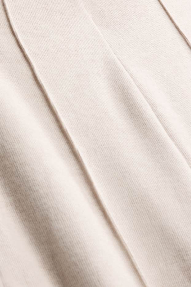 Femei - Pantaloni de trening - alb-crem