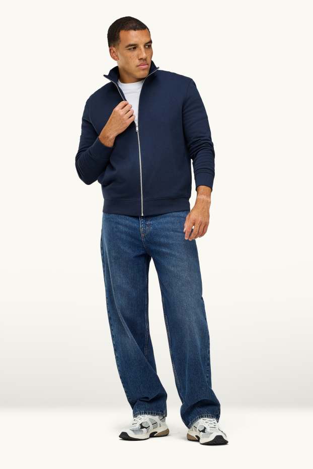 Herren - Baggy Jeans - jeansblau