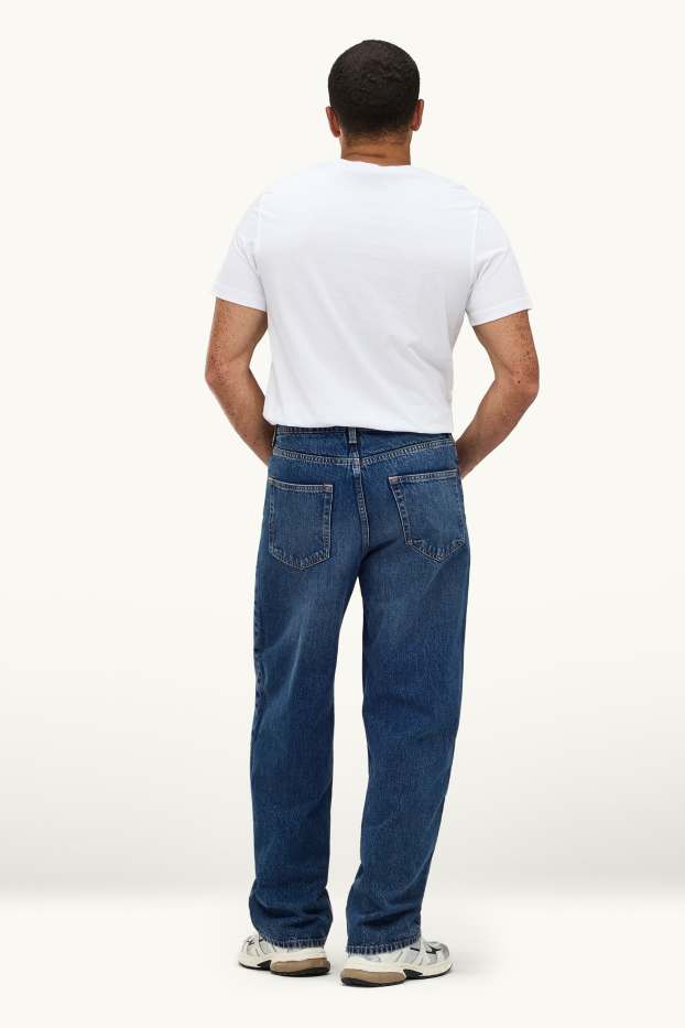 Herren - Baggy Jeans - jeansblau
