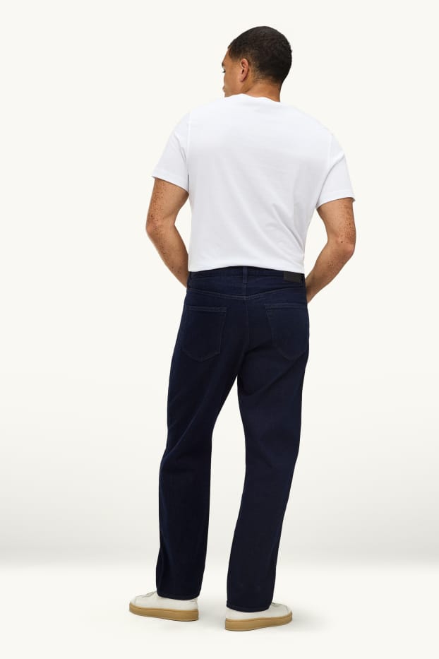 Bărbați - Relaxed jeans - denim-albastru închis