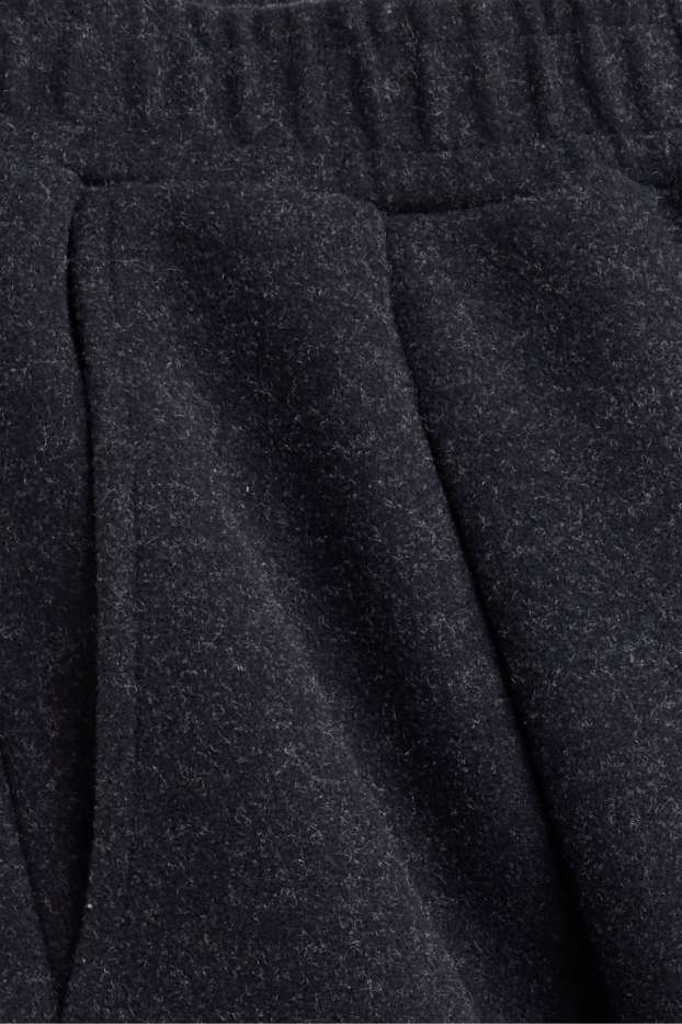 Femei - Pantaloni de trening - gri închis melanj