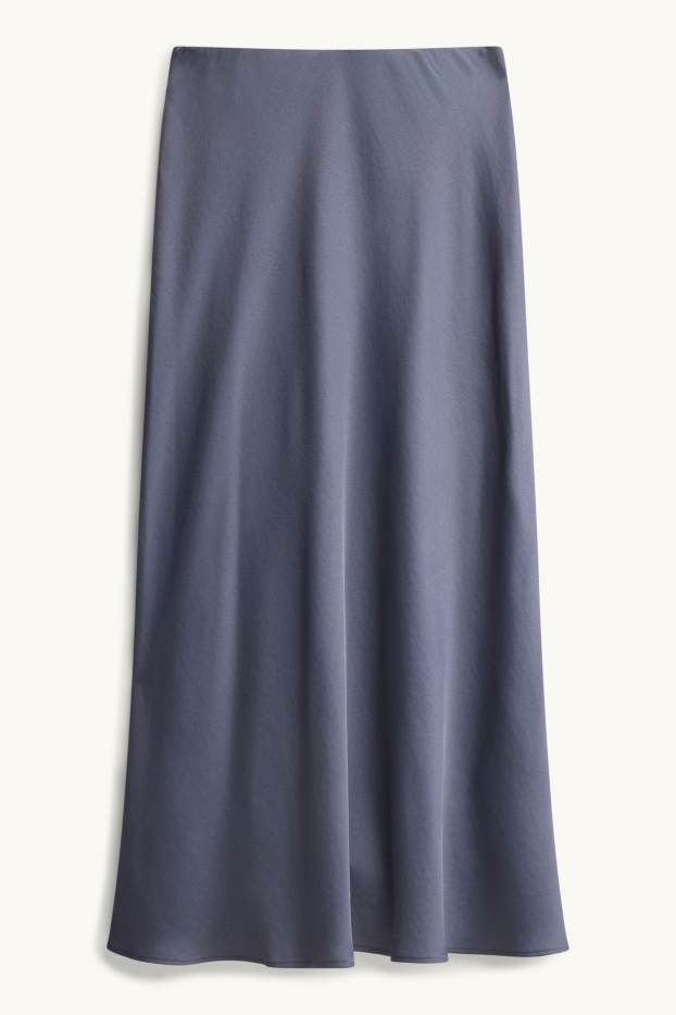 Dona - Faldilla de setí - blau fosc