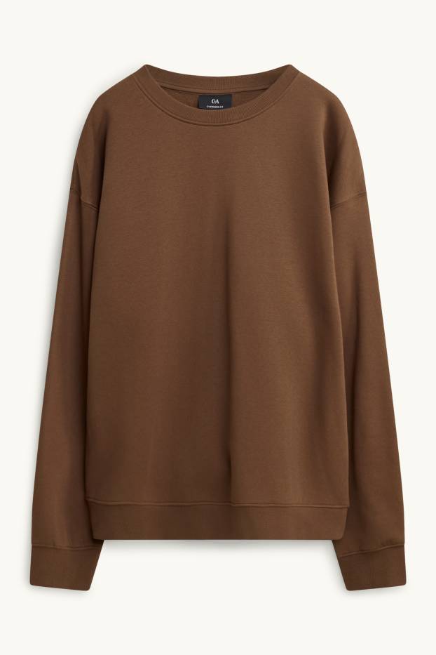 Men - Sweatshirt - brown