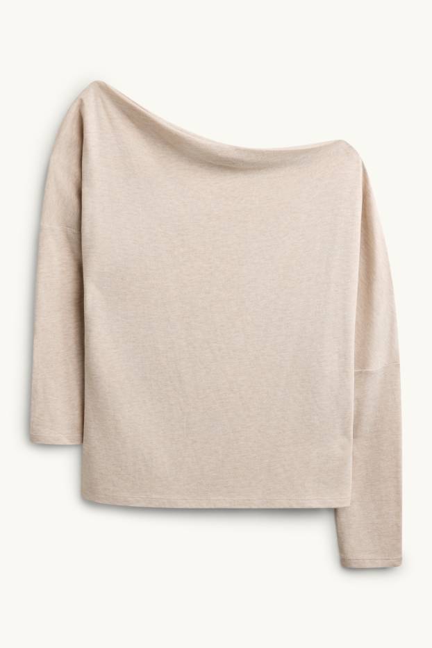 Femei - Tricou - bej