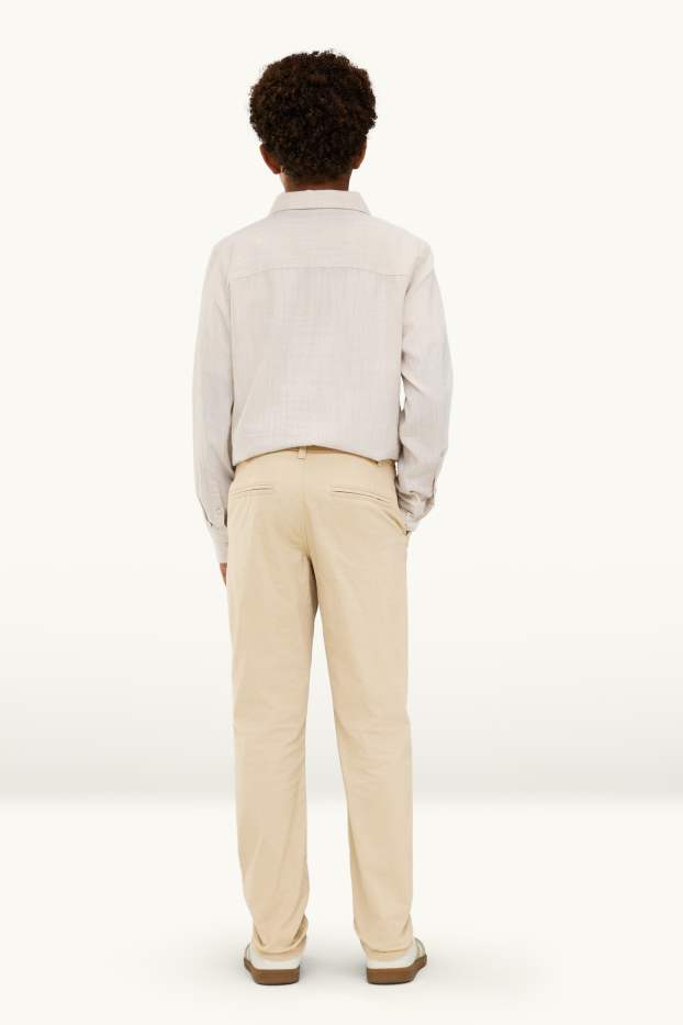 Children Boys - Trousers - beige