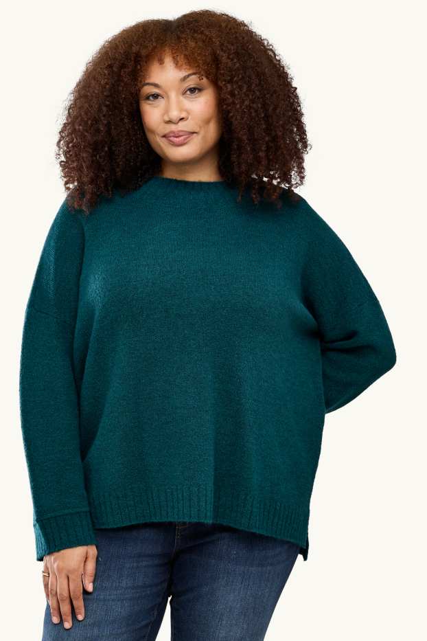 Women - Jumper - petrol