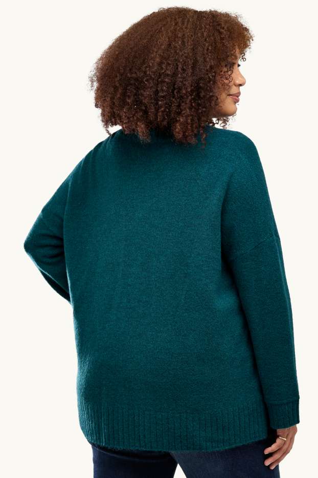 Women - Jumper - petrol