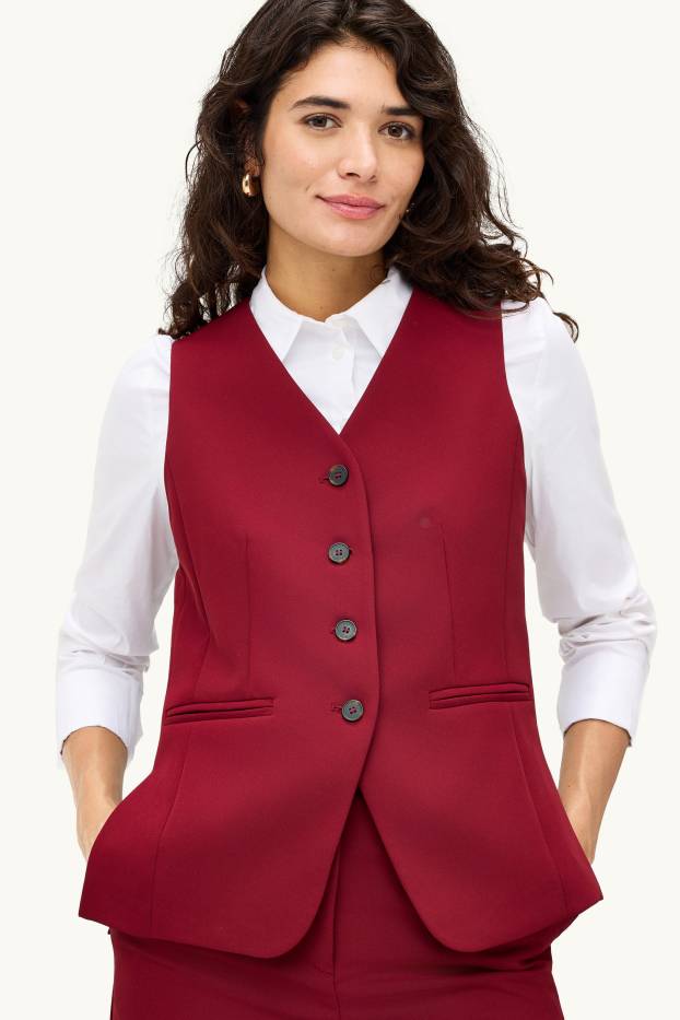 Dona - Armilla formal - regular fit - bordeus