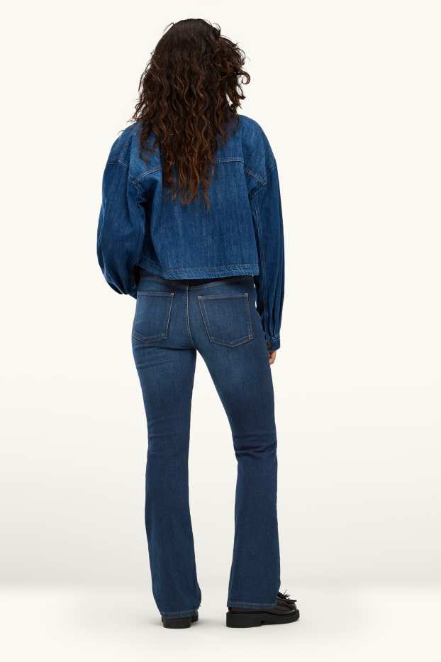 Femmes - Bootcut jean - mid waist - jean bleu