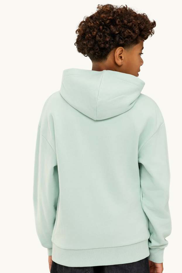 Children Boys - Skate - hoodie - mint green