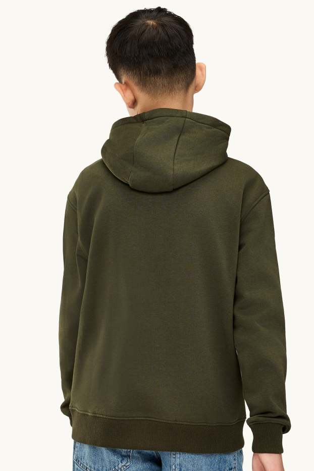 Kinder Jungen - Hoodie - dunkelgrün