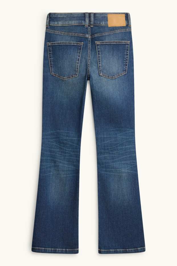 Femmes - Bootcut jean - mid waist - jean bleu