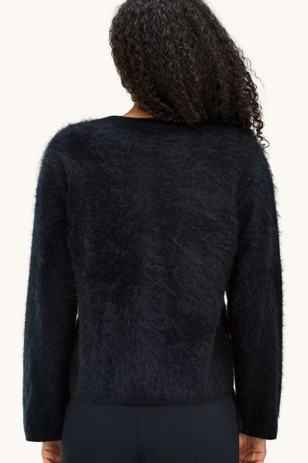 Women - Cashmere cardigan - black