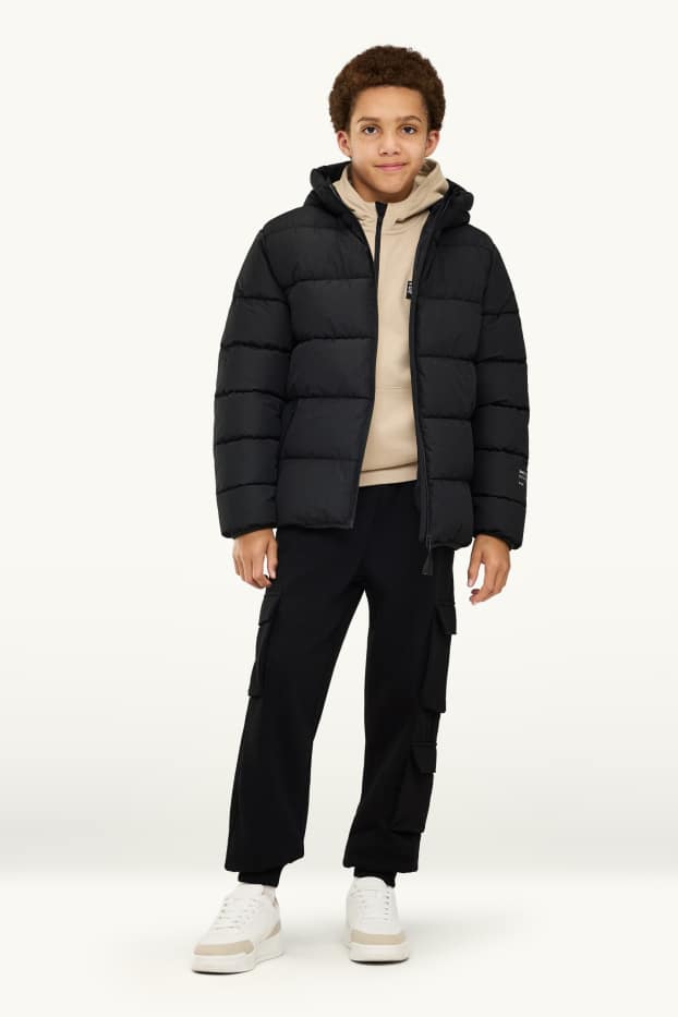 Children Boys - Multipack of 2 - joggers - black / gray