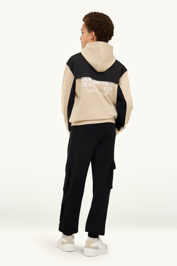 Children Boys - Multipack of 2 - joggers - black / gray