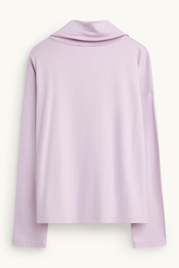 Donna - Maglia a maniche lunghe - regular fit - lilla