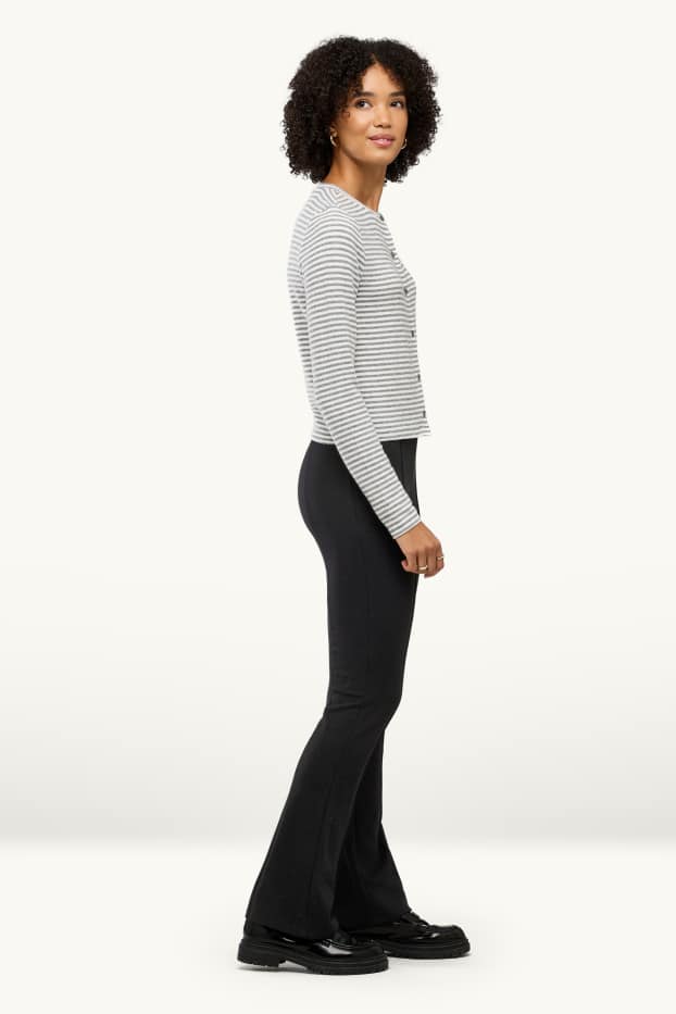 Femmes - Flared leggings - noir