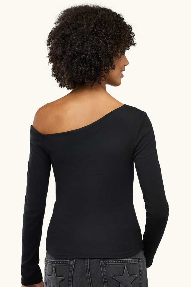 Women - Long sleeve top - black