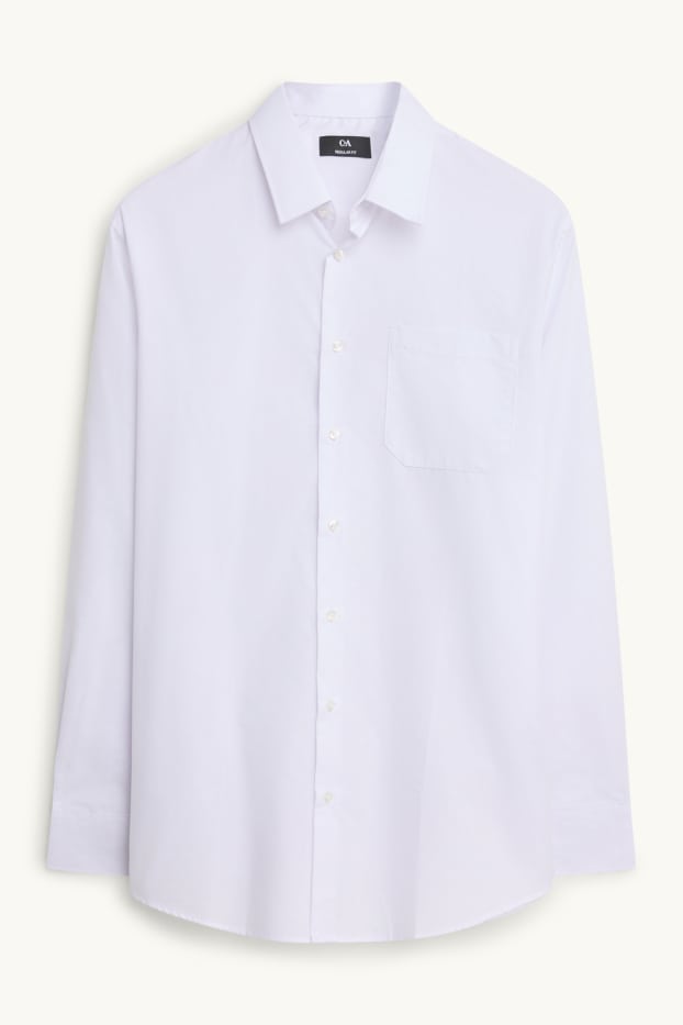 Home - Camisa formal - regular fit - Kent - blanc