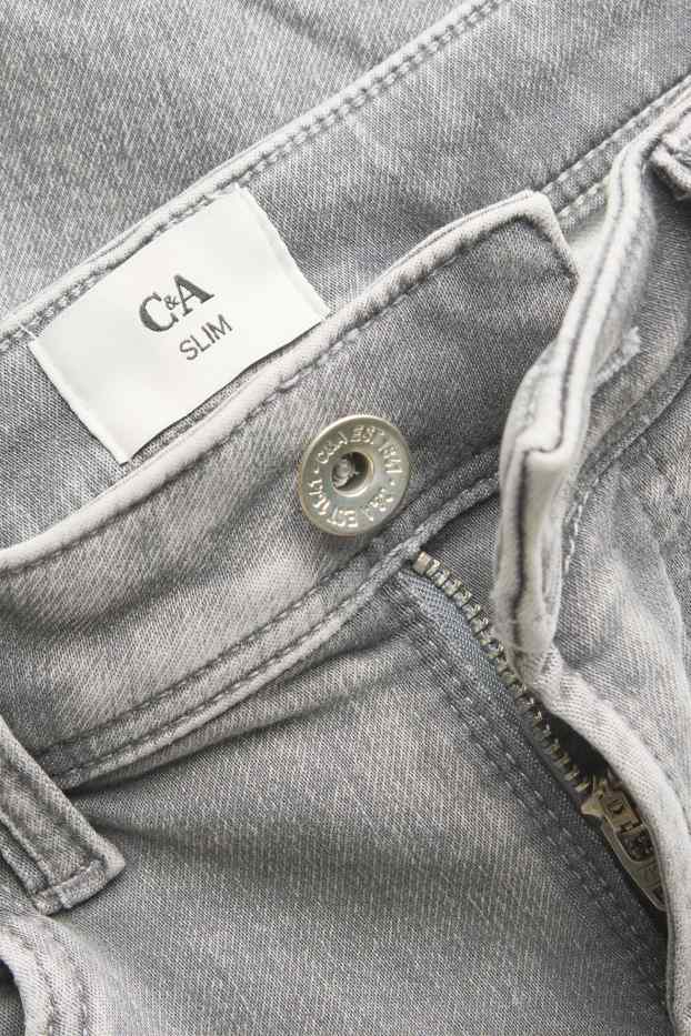 Dames - Denim - jeanslichtgrijs