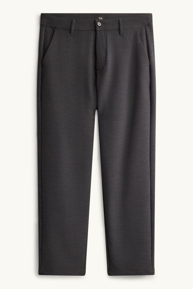 Herren - Chino - Relaxed Fit - dunkelgrau