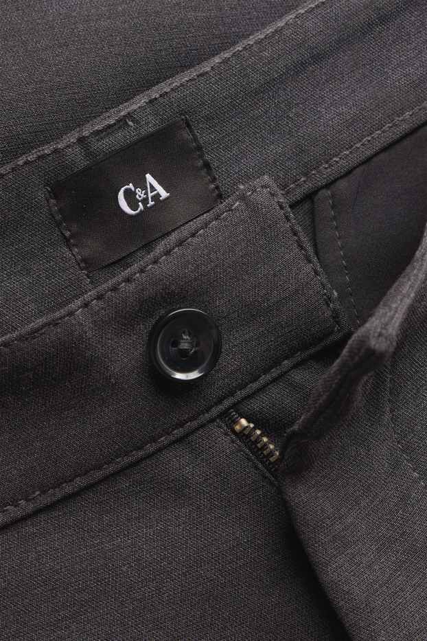 Herren - Chino - Relaxed Fit - dunkelgrau