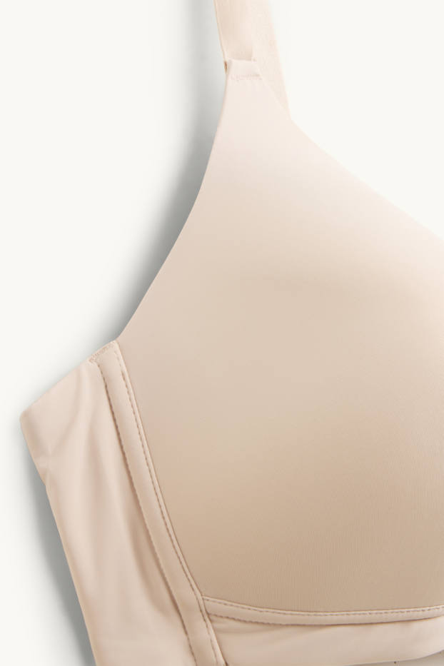 Femmes - Soutien-gorge sans armatures - ampliforme - LYCRA® - beige