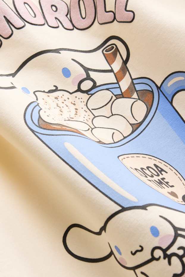 Kinderen: meisjes - Sweatshirt - crème wit