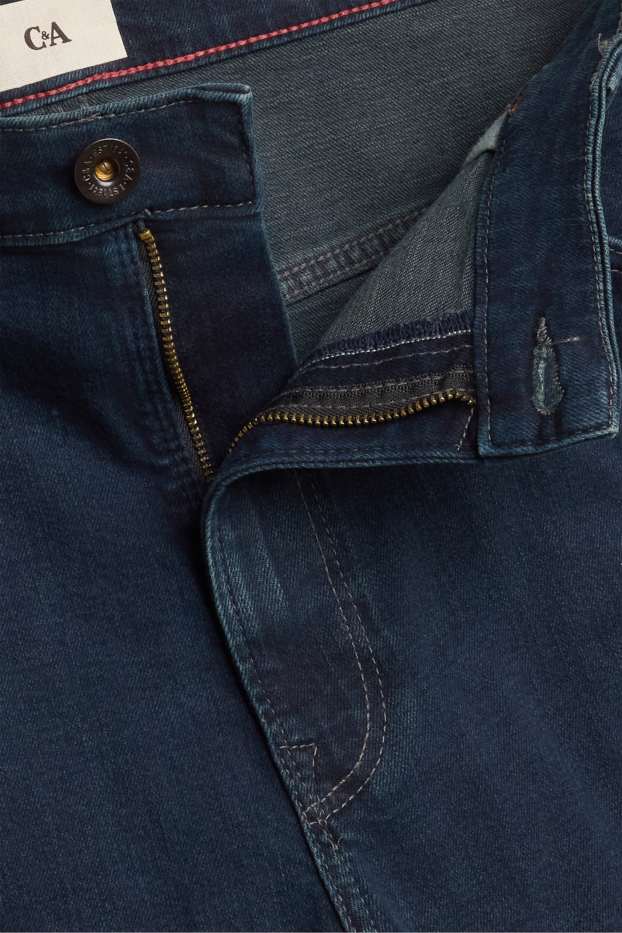 Bărbați - Straight jeans - LYCRA® - denim-albastru închis