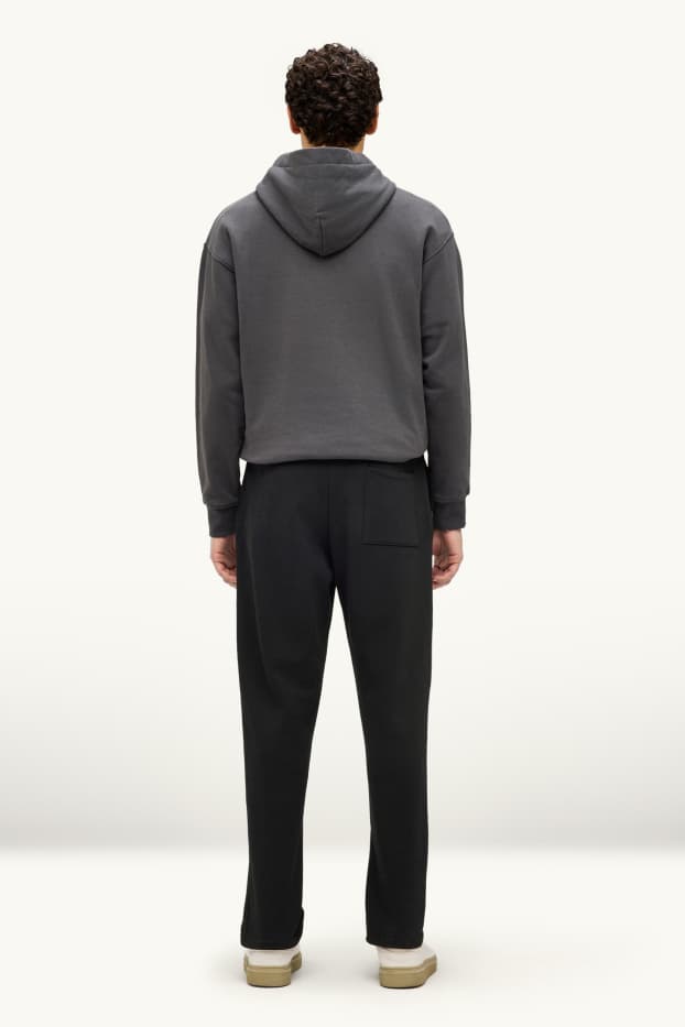 Hommes - Pantalon de jogging - regular fit - noir