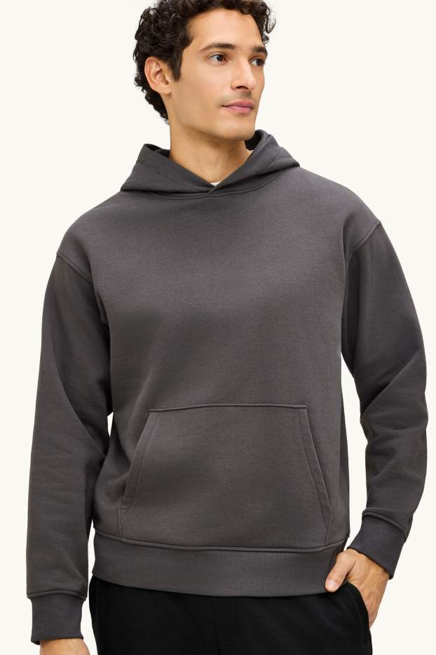 Herren - Hoodie - dunkelgrau
