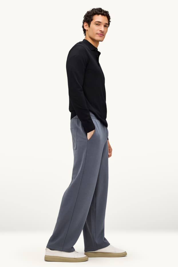 Heren - Joggingbroek - grijs