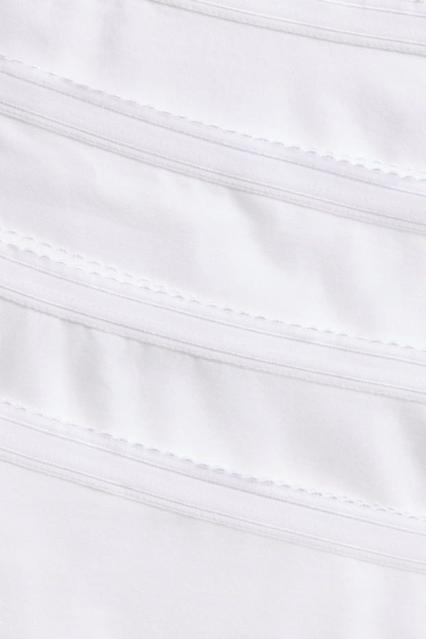 Dames - Set van 4 - slip - wit