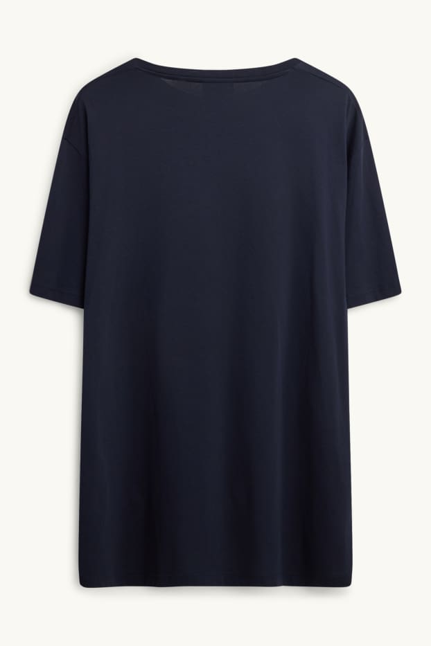 Bărbați - Tricou - regular fit - albastru închis