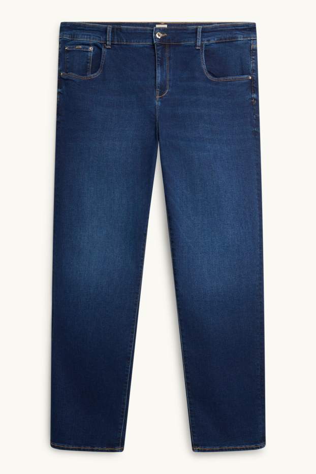 Dona - Slim Jeans - mid waist - shaping jeans - LYCRA® - texà blau fosc