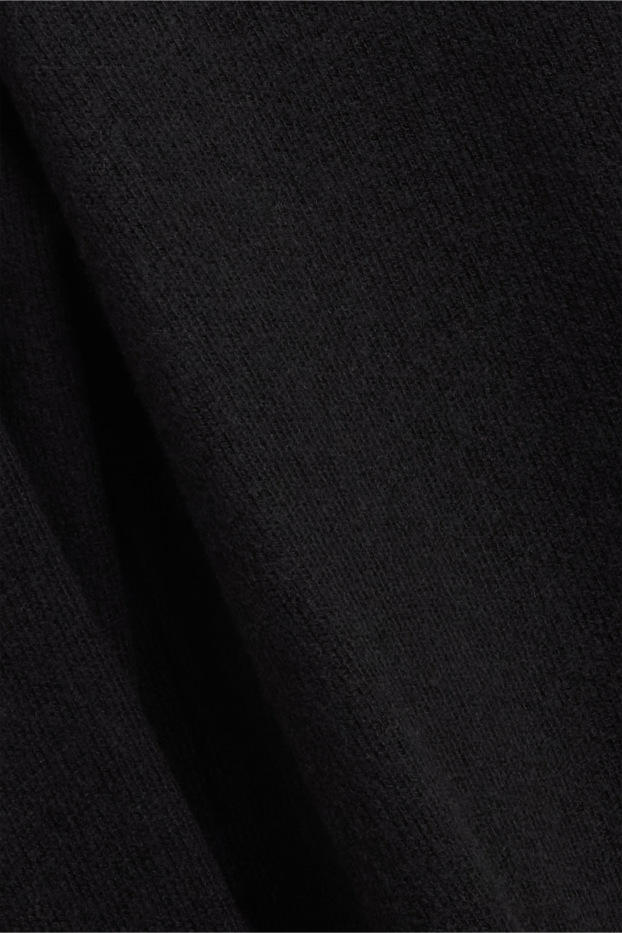 Femmes - Haut à manches longues - slim fit - noir