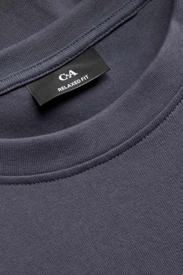 Home - Samarreta de màniga curta - relaxed fit - gris fosc