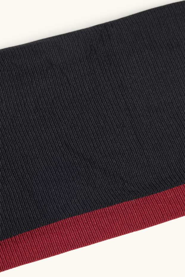 Femmes - Lot de 2 - collants fins - 70 DEN - rouge foncé / noir