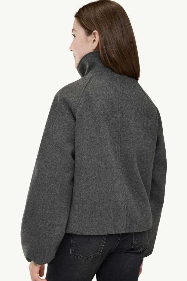 Nena - Jaqueta bomber - folrada - gris fosc