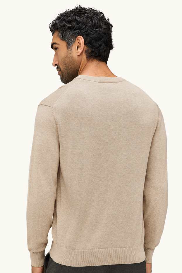 Heren - Trui - beige