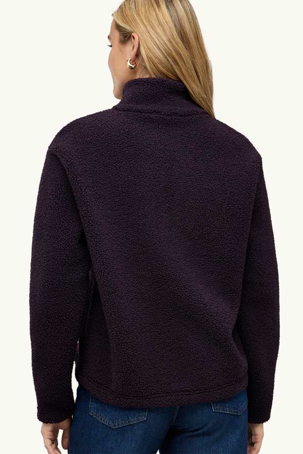 Women - Fleece jumper - purple